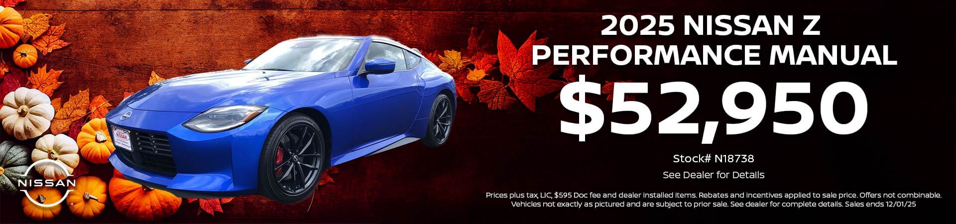 2025 Nissan Z Performance Manual