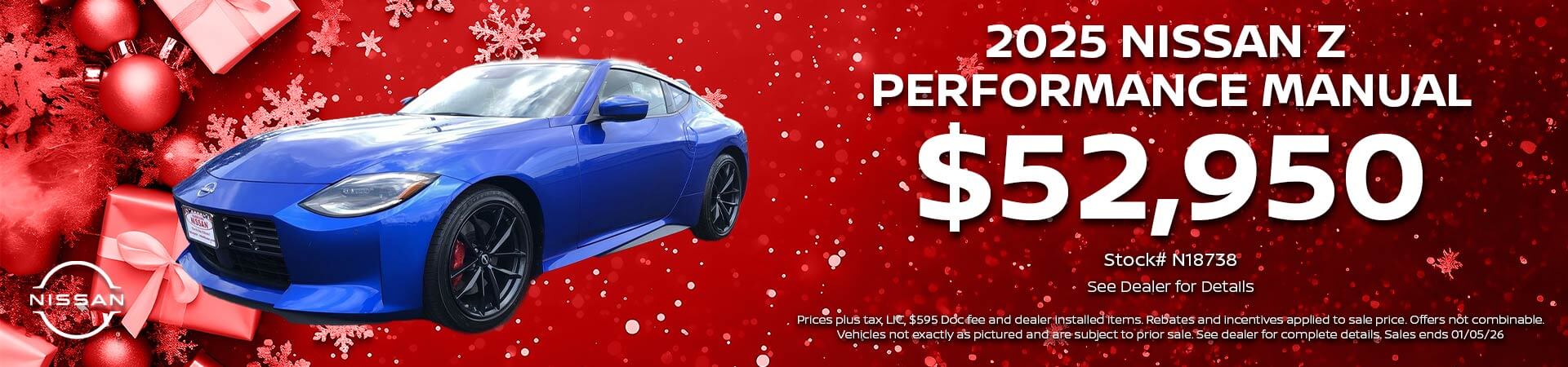 2025 Nissan Z Performance Manual