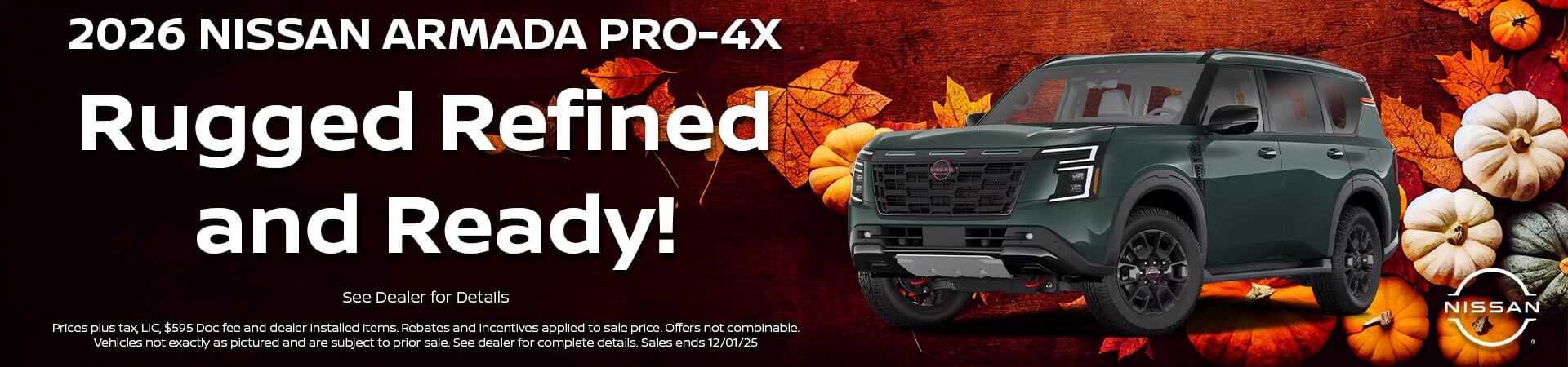 2026 Nissan Armada PRO-4X