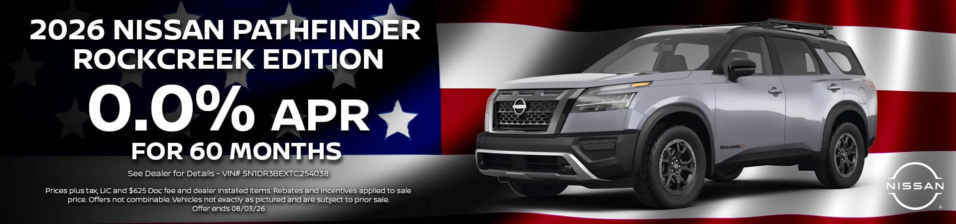 2026 Nissan Pathfinder Rockcreek Edition